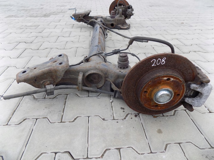 фото №11, Peugeot 208 c3 iii балка підвішування зад диски