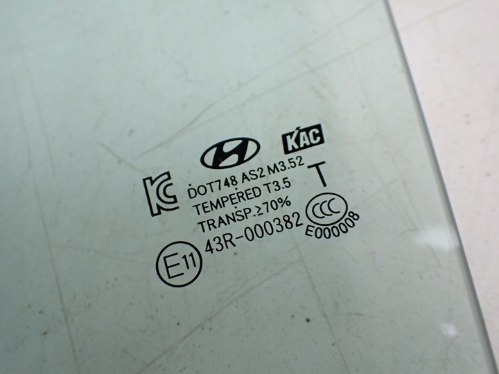 фото №3, Стекло дверь левый перед левая hyundai ix35 i