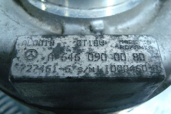 фото №8, Турбонагнітач турбіна mercedes e-klasa w203 2,2 cl203 2,2 cdi