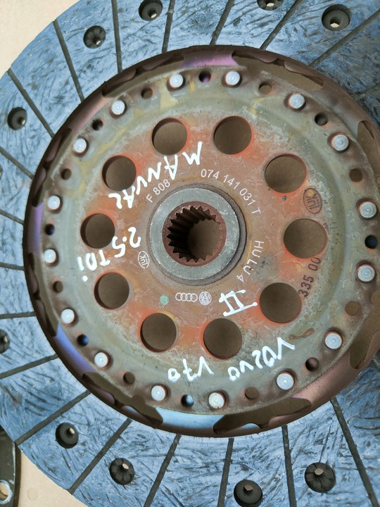 фото №2, Колесо двомасовий двомасовий маховик - диск- притиск volvo v70 ii 2.5 tdi d5252t