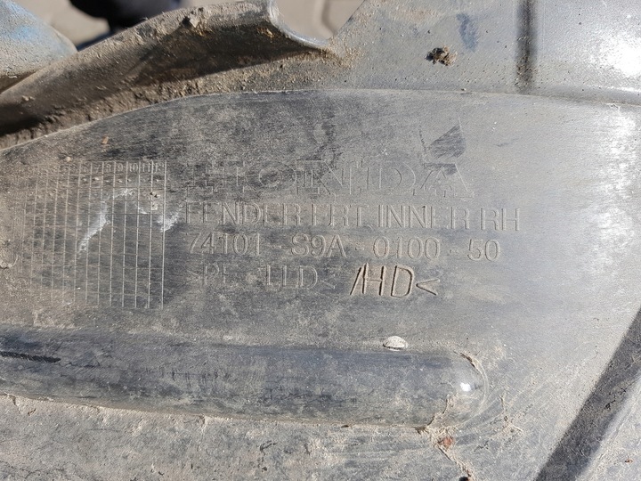 фото №5, Honda cr-v crv 2 ii 01-06r підкрилок праві перед