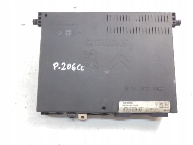 фото №9, Peugeot 206 коробка предохранителей модуль bsi t1 b4 9638160680