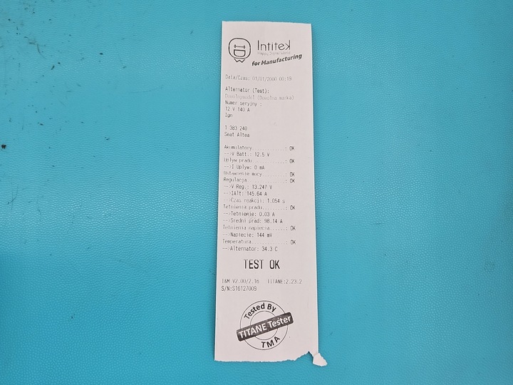 фото №7, Тест генератор seat altea 06f903023c 1.9 tdi bxe