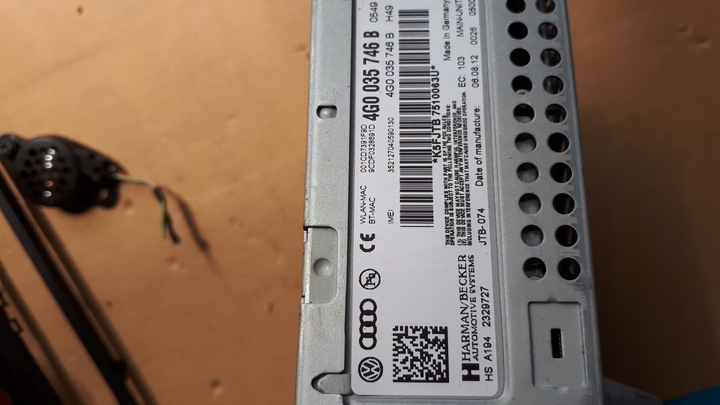 фото №6, S6 c7 4g a6 считыватель навигации мультимедиа mmi a7 s7