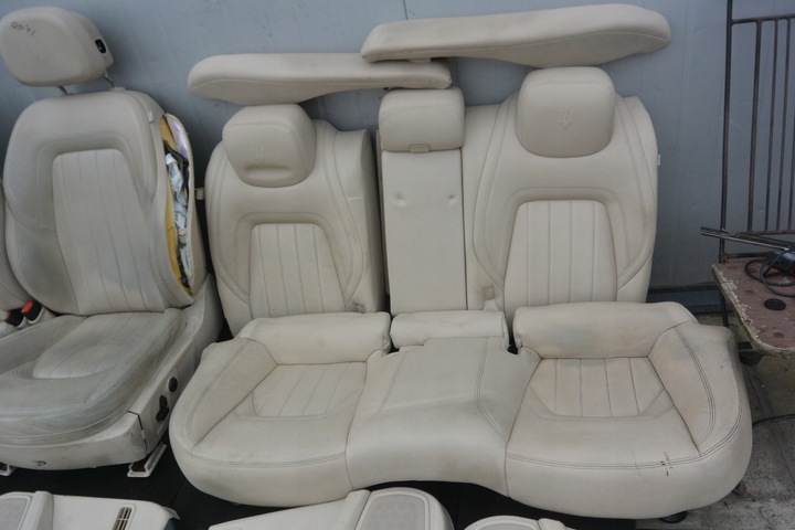 фото №7, Maserati quattroporte vi сидіння диван обшивки оббивка kpl usa