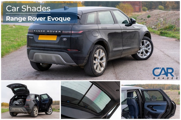 фото №15, Шторки солнечный land rover evoque 18- защитные накладки ролеты солнцезащитный