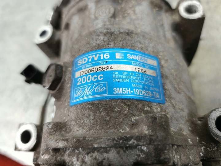 фото №7, Насос, компрессор кондиционера volvo c30 3m5h-19d629-ta sd7v16 1.6 d