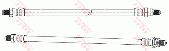 фото №16, Шланг гальмівний гнучкий ford fiesta 95-99 зад