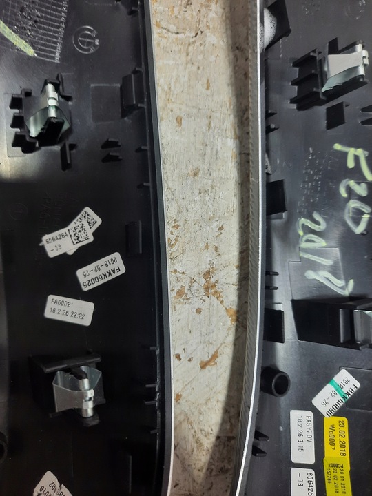 фото №16, Bmw 1 f20 f21 18r dekor планка панелі тунелю планки двері решітка 9396300