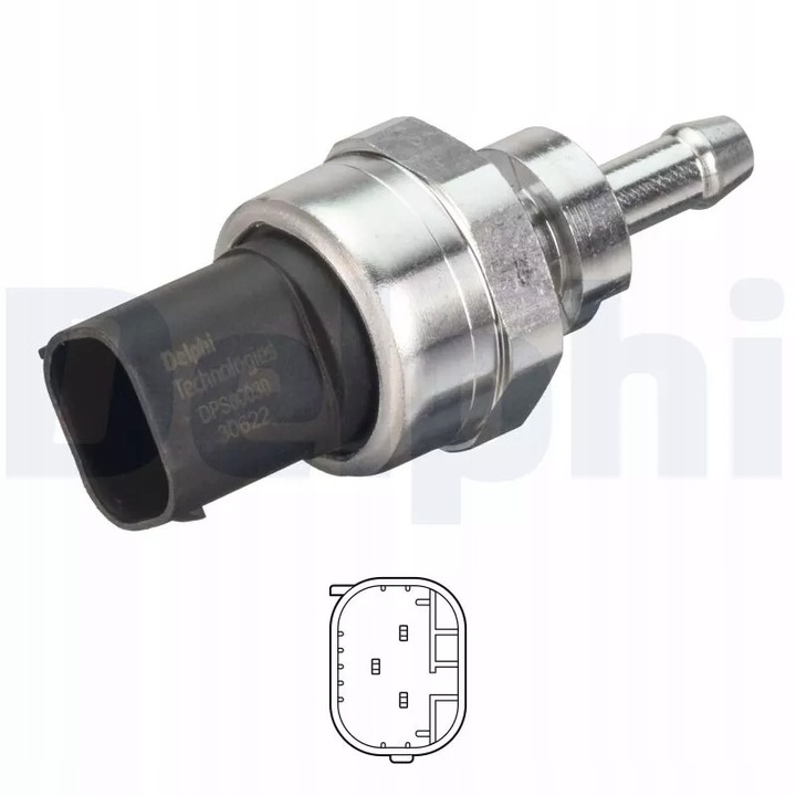фото №2, Delphi dpf датчик dps00030-12b1 del