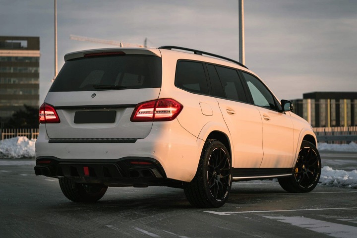 фото №10, Mercedes gls x166 brabus накладка карбон перед зад спойлер