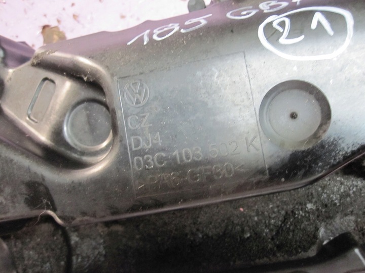 фото №8, Vw eos 1.4 tsi 10r.160km cav 03c103502k 03c145650b захист компресора