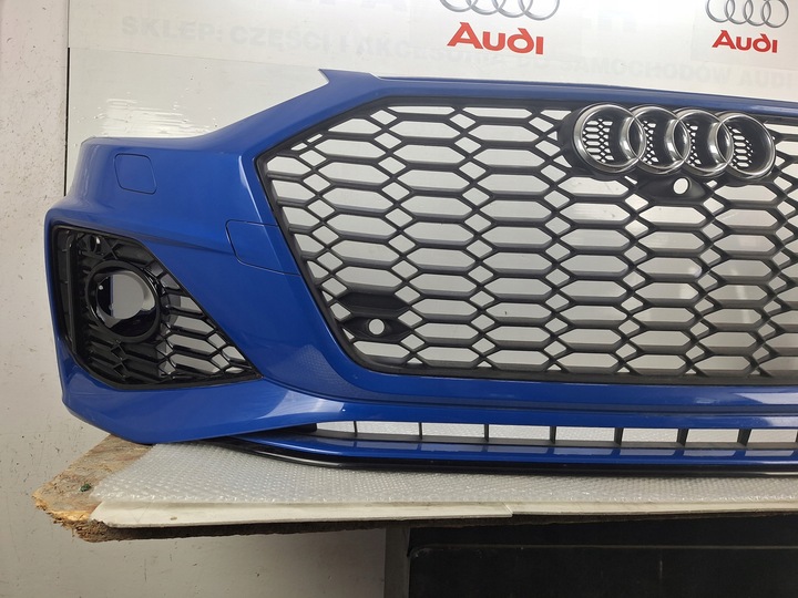 фото №5, Бампер audi rs4 8w 8w9 b9 оригинал оригинальный номер aso планка чёрный рестайлинг 2020 2024