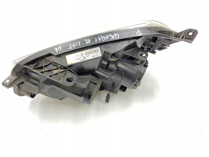 фото №7, Лампа правая фара правые перед nissan qashqai i j10 рестайлинг оригинальный номер 26010 br01a