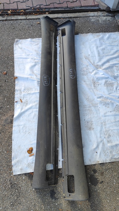 фото №2, Porsche cayenne планка пороговая правая