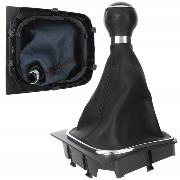 фото №3, Vw golf 5 6 eos ручка важіль зміни коробки передач з чохол 6b