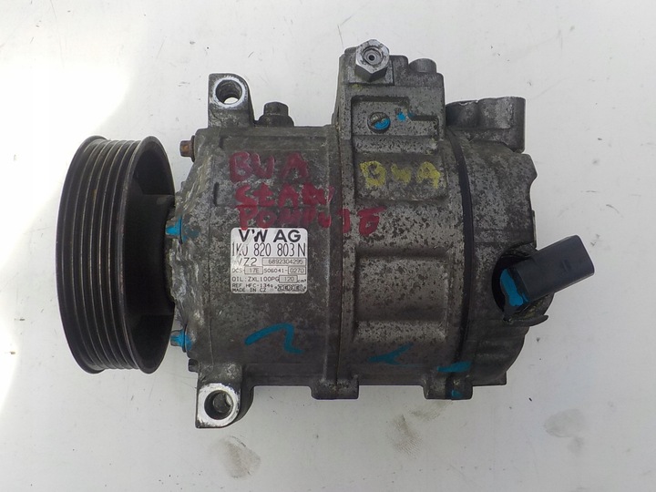 фото №13, Golf v audi a3 8p 2.0 fsi blr blx компрессор 1k0820803l