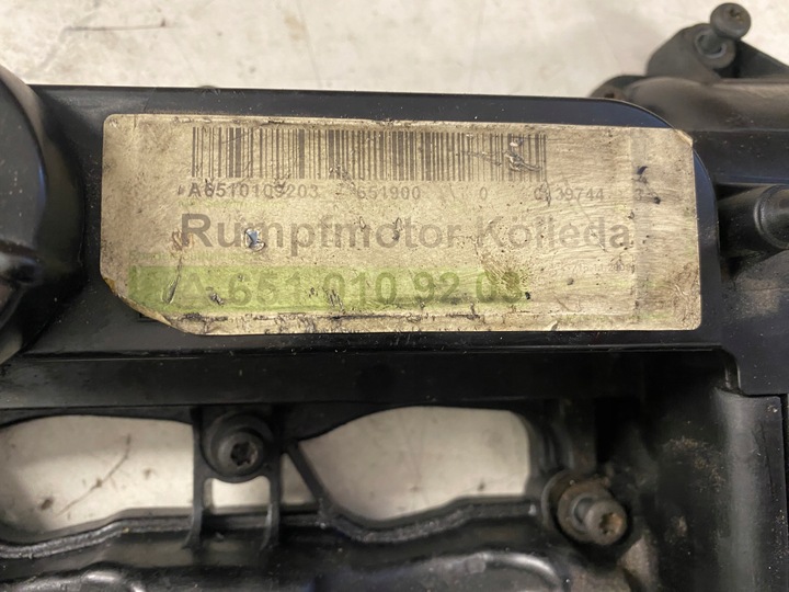 фото №5, Mercedes w204 2.2 cdi крышка клапанов a6510109203