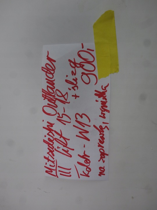 фото №11, Крило перед лівий mitsubishi outlander iii ev рестайлінг 2015-2018 колір - w13