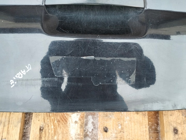 фото №10, Крышка багажника opel meriva a i годы 03-05 передний рестайлинг