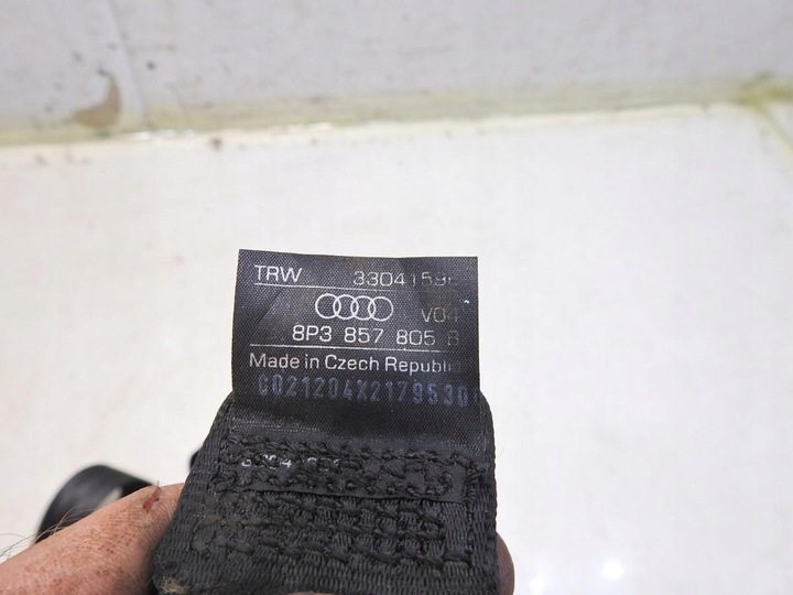 фото №6, Pas безпеки зад audi a3 8p 8p3857805b