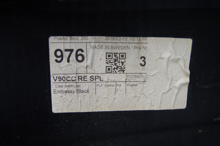 фото №14, Бампер зад volvo v90 cross country 31383332 19r