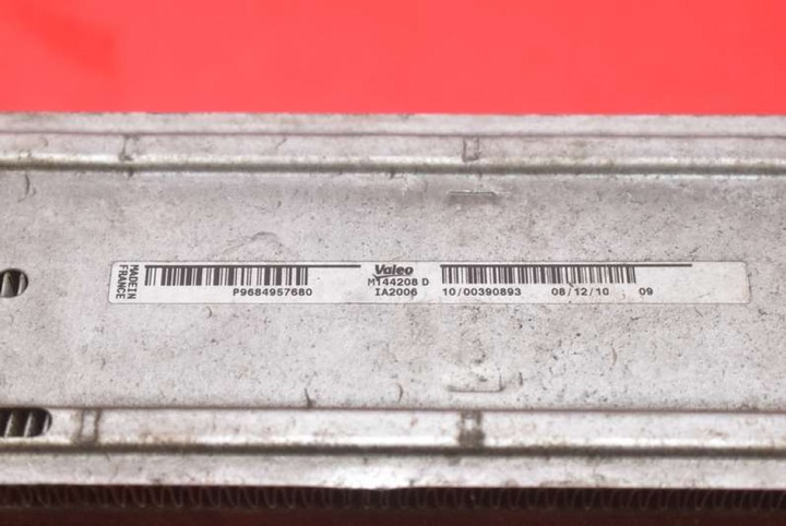 фото №6, Радіаторів інтеркулер p9684957680 peugeot 508 1 i 1.6 thp 150 km 10-14