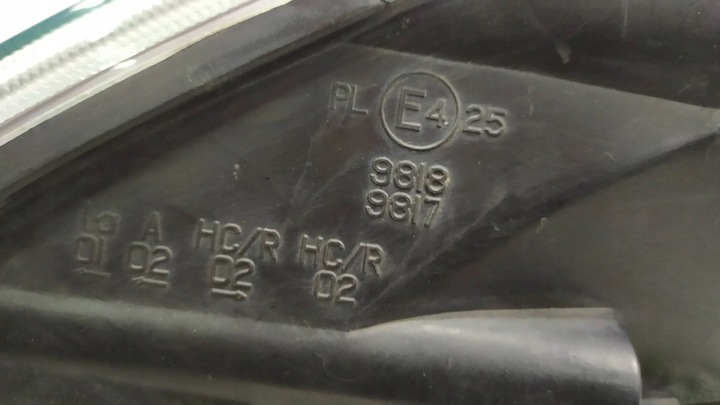 фото №8, Лампа правий перед ford fiesta mk5 mk6 оригінальний номер