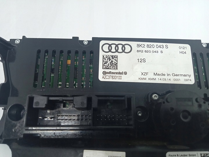 фото №8, Панель кондиціонера audi a5 a4 b8 q5 8k2820043s