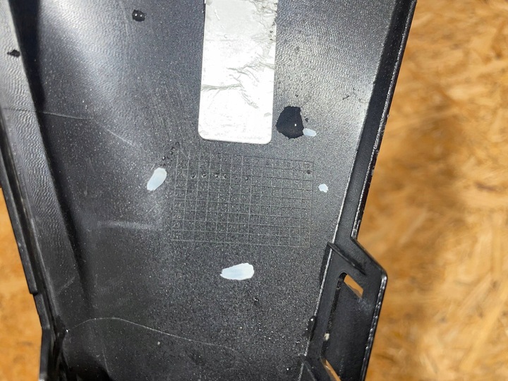 фото №11, Hyundai bayon рестайлинг 24- планка накладка бампера зад задняя