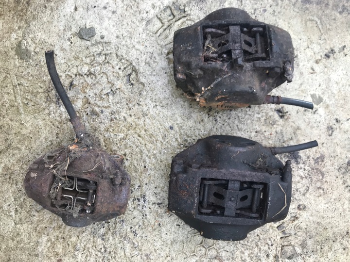 фото №4, Mercedes w123 w116 супорт гальмівний затискачі