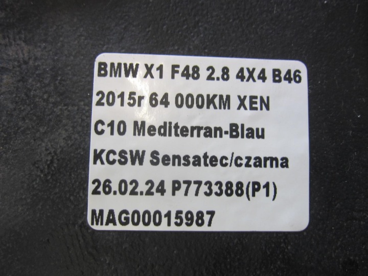 фото №11, Bmw x1 f48 b46 f39 f46 bak бак топлива 7300463 бензин 16117453430
