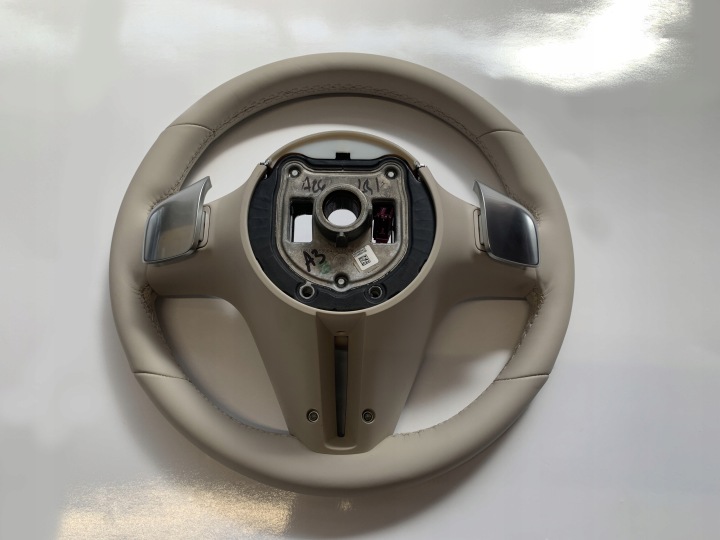 фото №15, Mercedes w213 w223 руль кожа с подогревом лепестки