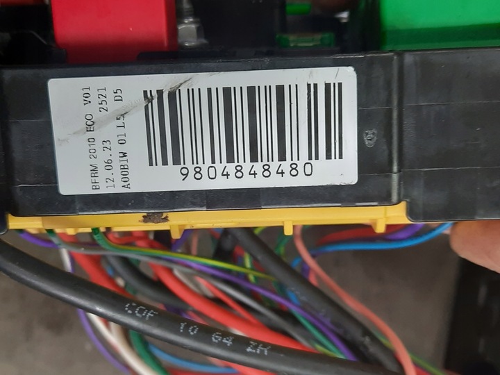 фото №11, Opel mokka b ii жгут установка стены перегородки камеры лонжерон