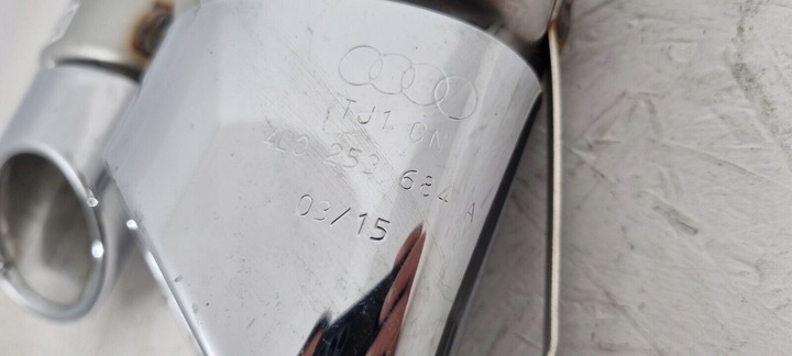 фото №6, Audi q7 v12 4l 2009- наконечник глушник комплект 4l0253684a 4l0253683a