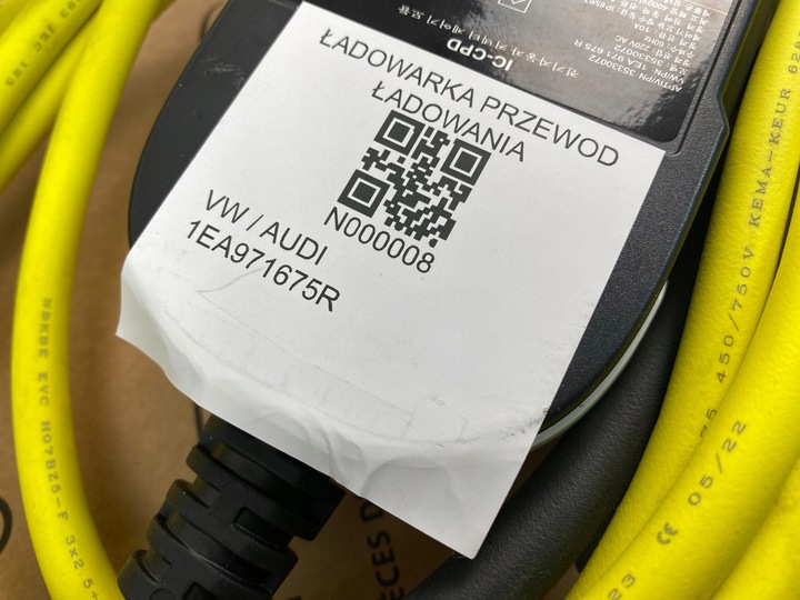 фото №9, Gd vw audi seat skoda зарядний пристрій шланг заряджання 1ea971675r оригінал. нова