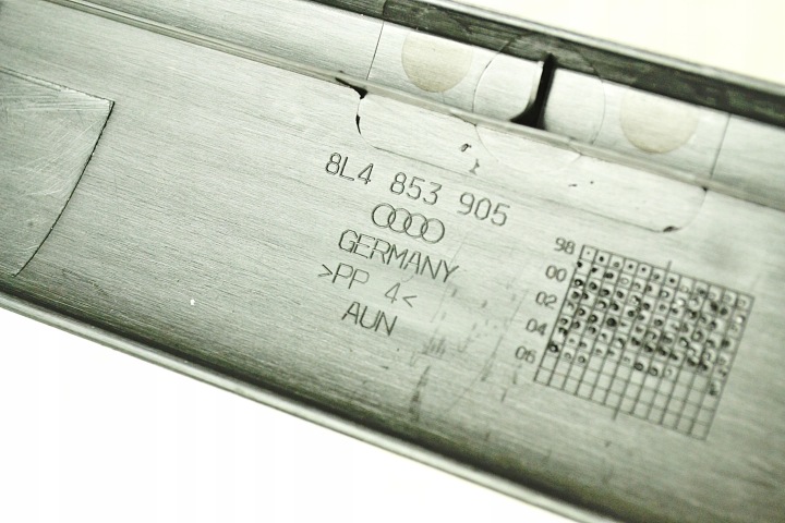 фото №5, Audi a3 8l молдинг порогова wew. ліва 8l4853905 нова