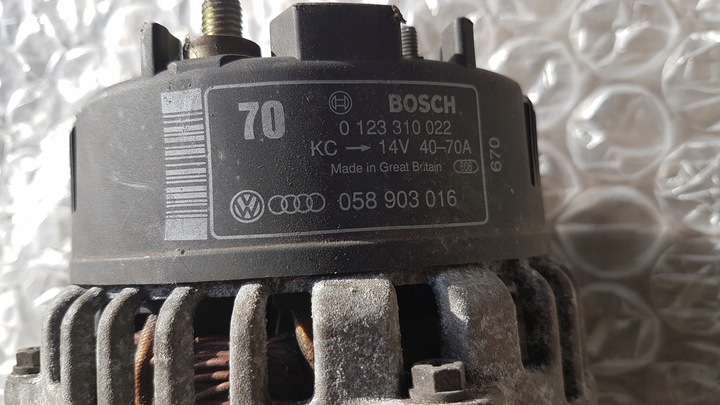 фото №3, Audi a4 b5 passat b5 1.6 1.8 генератор