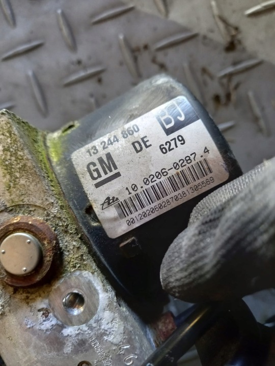 фото №4, Блок керування abs гальмівна 13244860bj opel zafira b ii 10r