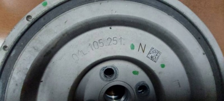 фото №10, Колесо пасове вала колінчастого 04l105251n