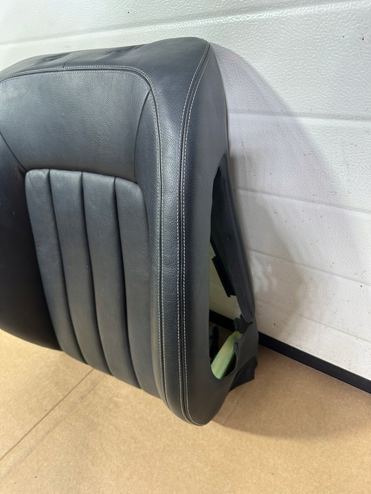 фото №6, Спинка сидіння лівий перед, ліві передні mercedes cls w218 чорні, біла nić