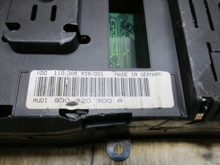 фото №10, Спидометр приборы audi a4 b5 1.6 1.8 1.8t turbo 8d0920900a