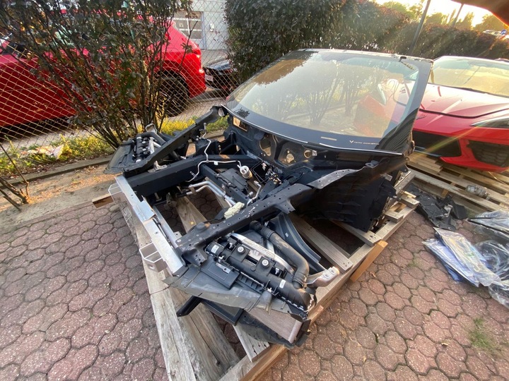 фото №1, Чверть лонжерон фартух ліва права перед corvette c8