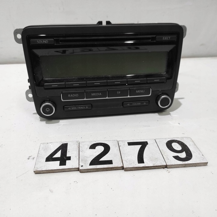 фото №1, Радіо cd vw passat b6 1k0035186aa