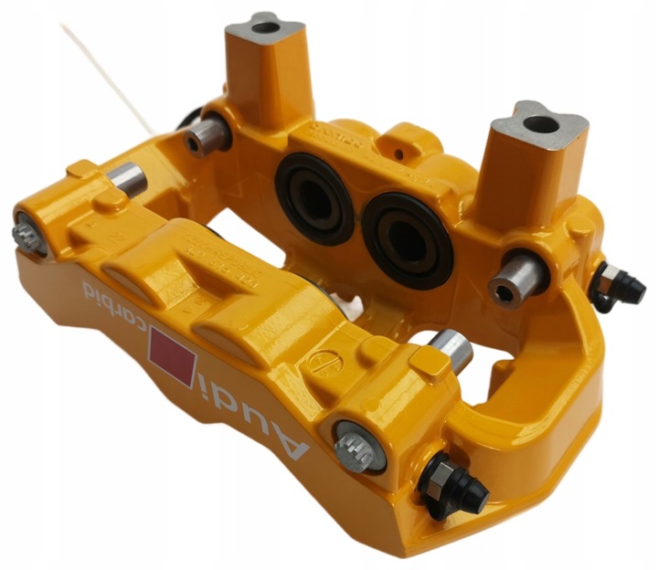 фото №9, Суппорт тормозной левый зад жёлтый 365mm audi e-tron 4j3615423n новый оригинал