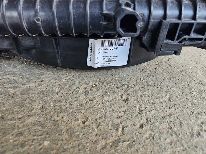 фото №12, Комплект радиатор вентиляторы vw sharan 7n рестайлинг seat alhambra рестайлинг 2015-