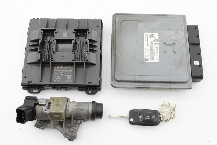 фото №1, Volkswagen polo v 6r 2009-2017 1.6 tdi набір стартовий пусковий блок керування