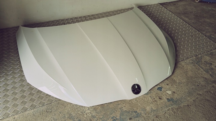 фото №12, Капот двигуна skoda octavia iv 5e3 19-25 оригінал біла гарна