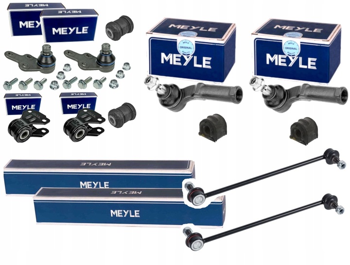 фото №1, Набор наконечник втулка шкворень ford focus 2 ii c-max s40 ii v50 c30 meyle