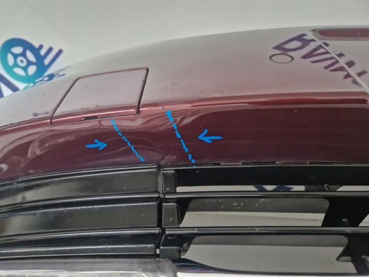 фото №12, Бампер передний перед renault grand scenic iii 3 первый рестайлинг 4 pdc